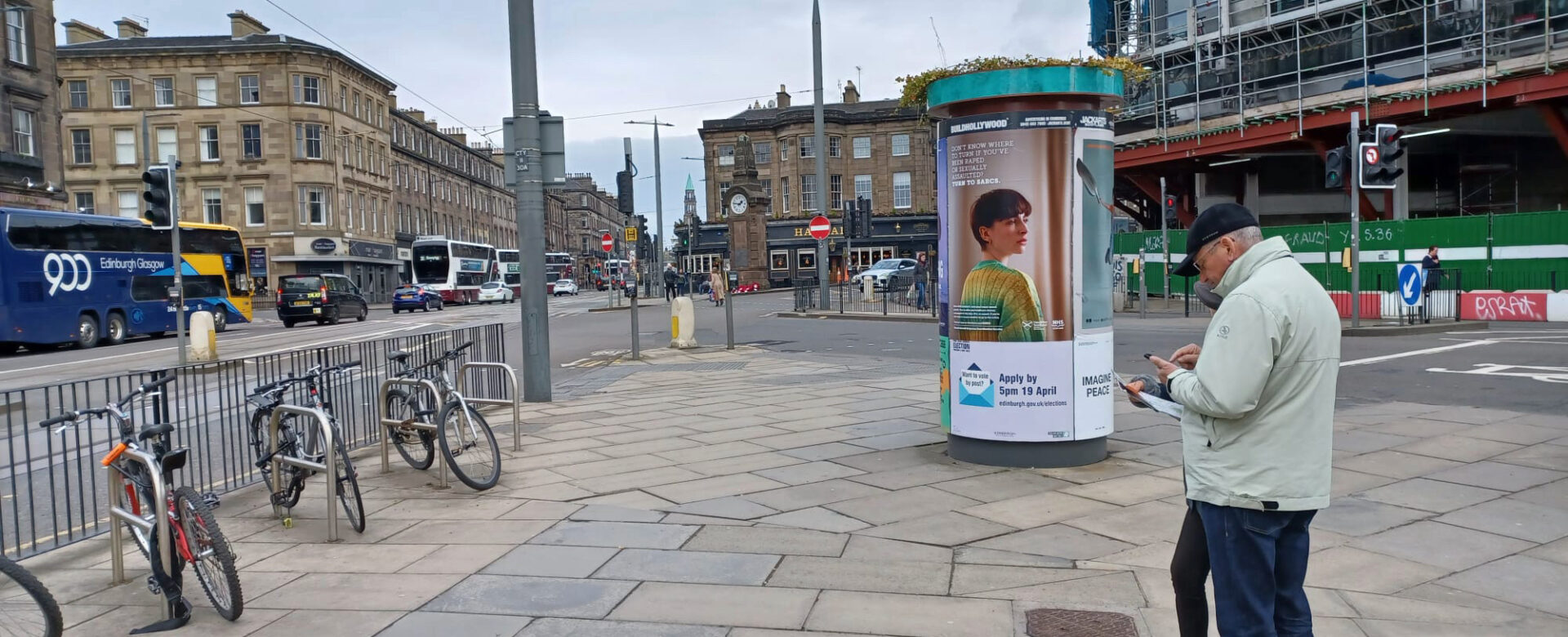 Council self referral 60x40 haymarket. Nb this replaces the festival Square poster