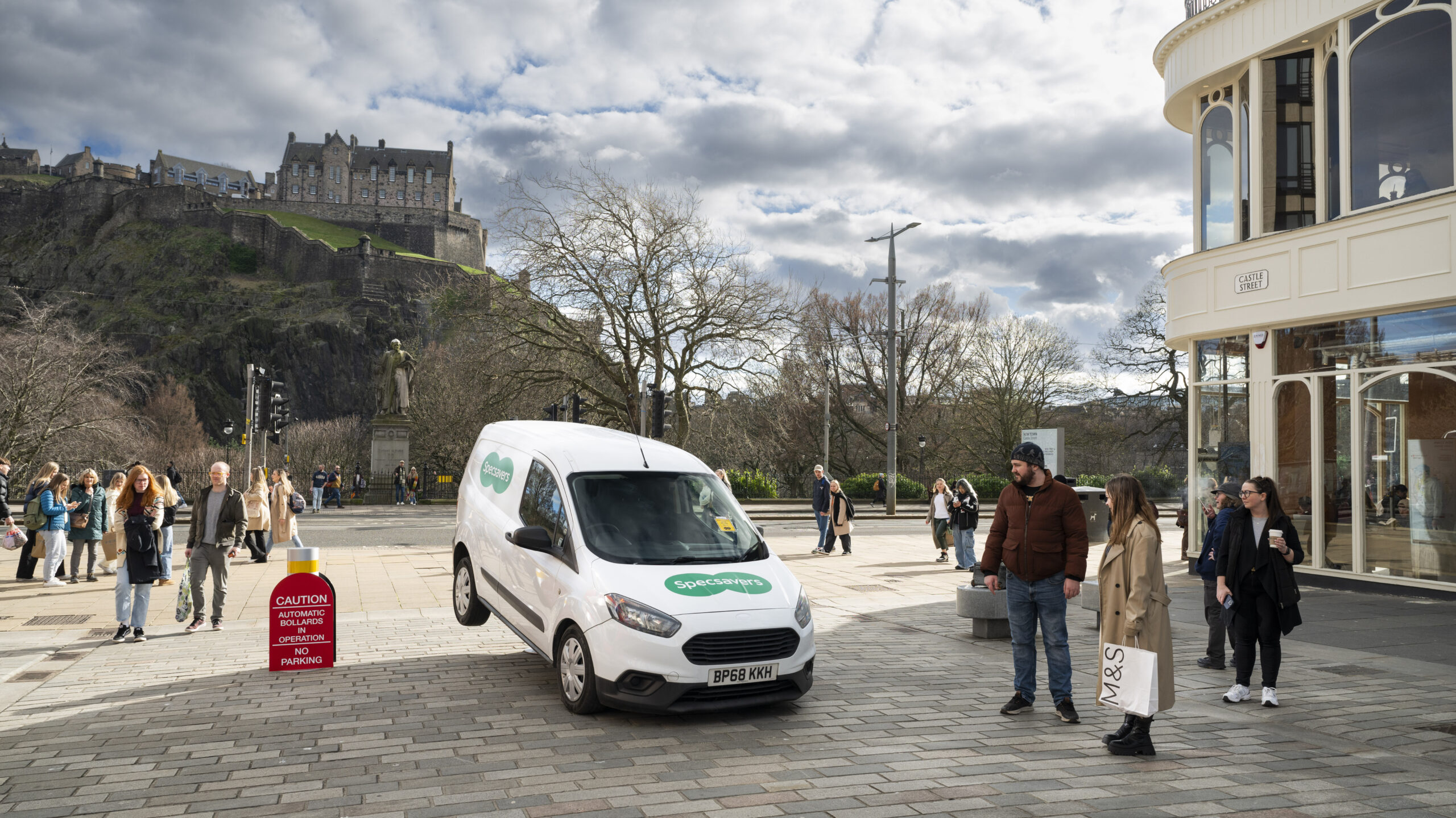 Specsavers Van OOH
