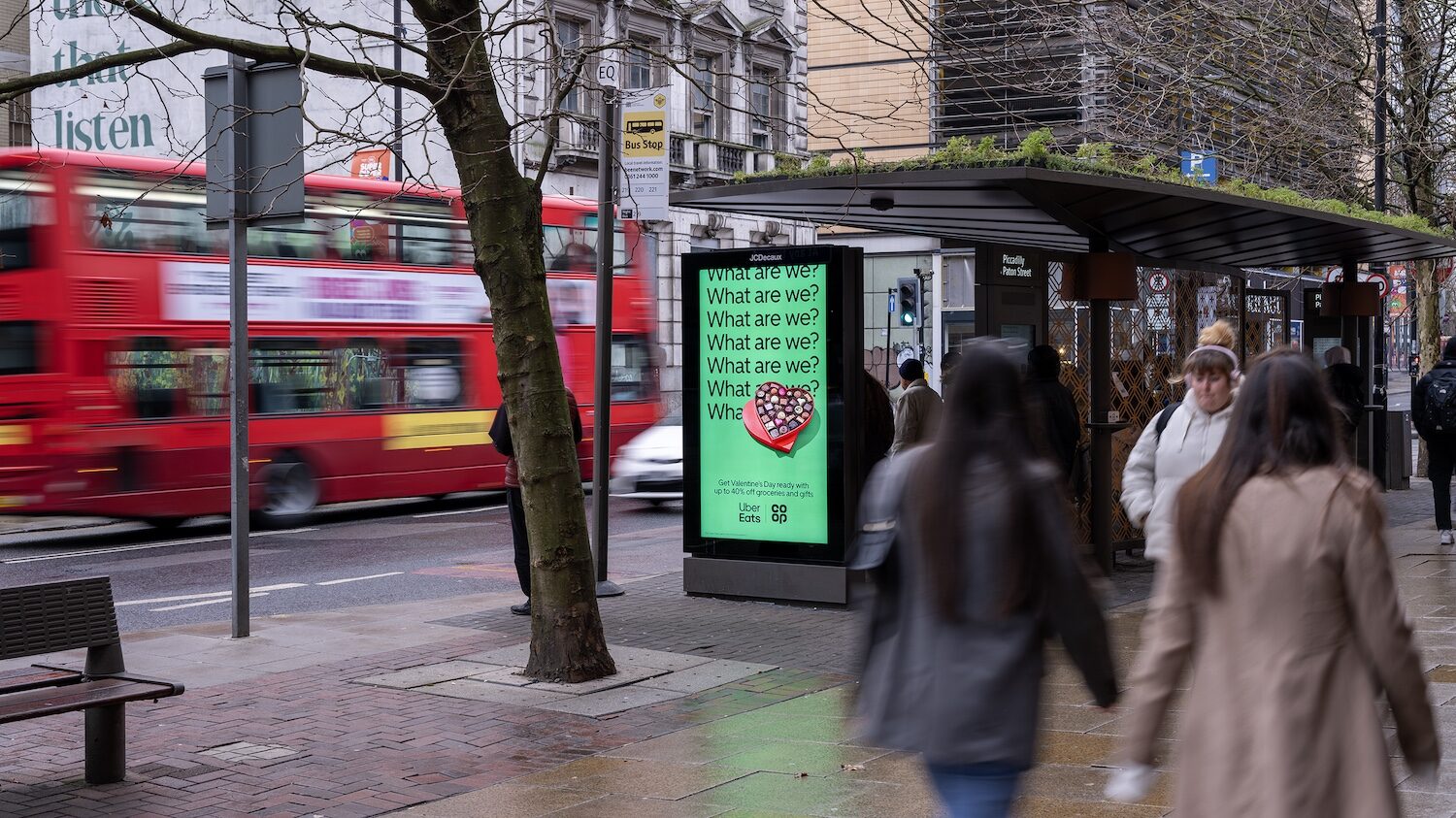 2900, Uber Eats Brand Q1, JCD, D6s, Piccadilly Lena St. Manchester. February 25. View2Fill