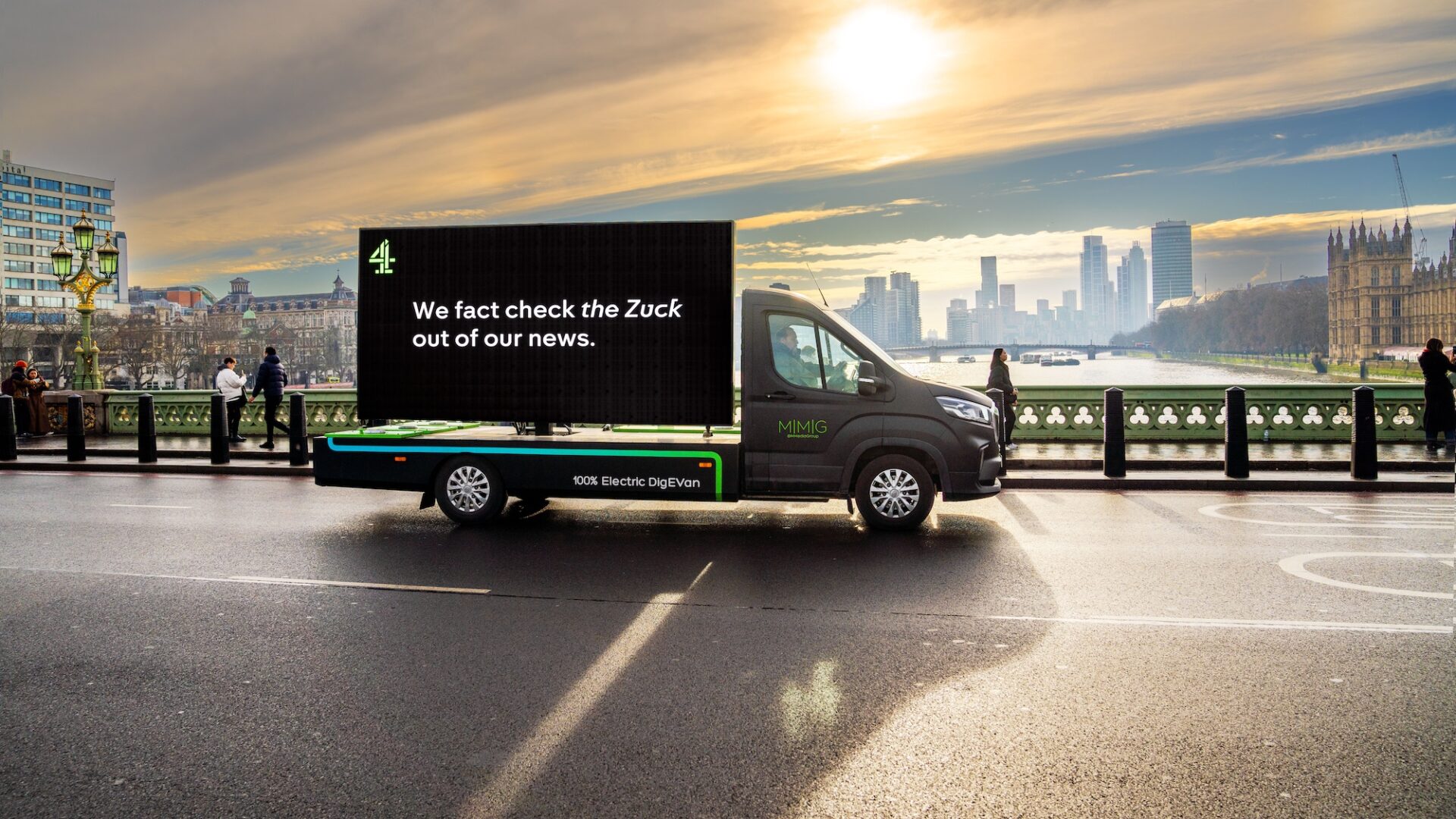 2928, Channel 4, Digi Van, Westminster 5, January 2025, View2fill